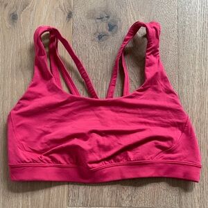 Lululemon Athletica Vibrant Pink Sports Bra